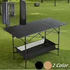 Portable Aluminum Folding Table Lightweight Outdoor Camping Picnic Table