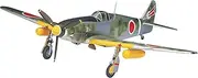HASEGAWA 1/72 Kawasaki Ki61-I Tei Hien (Tony) Model Kit - 1/72 Scale, Includes Decals, Instructions, Figure, Two Head Parts, New Mold, Cockpit Details - Adult, Military, Vehicle