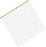 KITANDOVE 100pcs Plastic Flag Poles for DIY Flag Display for Sporting Events for Celebrations