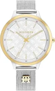 [Tommy Hilfiger] Iris Stainless Steel Silver White Dial Women's Watch