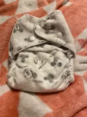 Mickey Mouse Modern cloth nappy New Free Post (acc135)