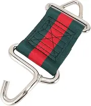 Horse Hoof Fastening Hook, Stainless Steel Nylon Fabric Fixation Hook for Cattle Hoof Trimming, Compact Lightweight Design, Ensuring Quick Adjustment or Replacement