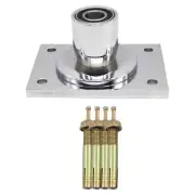 Pole Dance Fixed Plate Ceiling Mount Perforated Top Plate