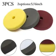 Soft and Washable Sponge Buffing Pads 3 Pack Perfect for Car Sealing Glazes