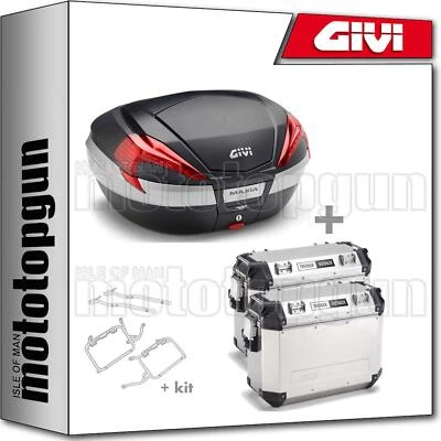 GIVI CASE V56NN + SIDE-CASES OUTBACK OBKN37A HONDA CB 500 X 2015 15 2016 16