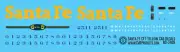 N Scale - Santa Fe CF7 Yellow Cab Scheme Decals