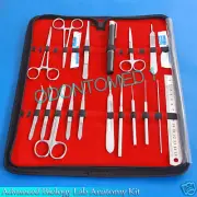 38 P ADVANCED BIOLOGY LAB ANATOMY MEDICAL STUDENT KIT WITH SCALPEL BLADE #12 #20