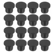 12mm Diameter Silicone Rubber Hole Plugs, 16 Pcs Stoppers for 11-12mm Hole