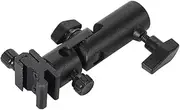 Mobile Photography Equipment Holder Metal Flash E-Type Detachable Holder high-Quality Metal Universal, Black