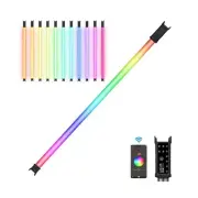 LUXCEO P120S 30W RGB Tube Light Bar, APP Control 3000 Lumen LED Video Light W...