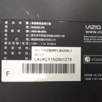 在飛比找Yahoo!奇摩拍賣優惠-VIZIO 32吋LED液晶電視M320SL-TW故障拆賣