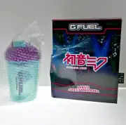 G Fuel Hatsune Miku's Sweet Melodies Diva Collector's Box Tub Shaker Cup Sticker