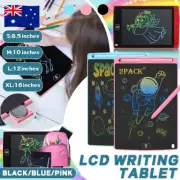 8.5" 10" 12" 16"LCD Writing Tablet Drawing Board Colorful Doodle Handwriting Pad