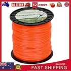 Trimmer Line Whipper Snipper Cord 282M 3mm Professional Heavy Duty Orange
