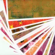 High Quality Prints Of Painted Collage Papers, Mixed Sizes 20 Designs