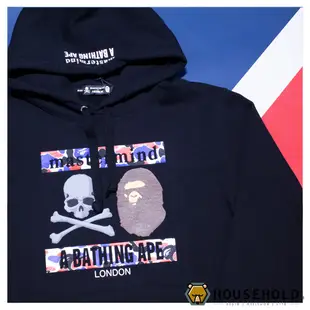 【HOUSEHOLD】BAPE x Mastermind Japan London hoodie 英國 倫敦限定 骷髏