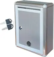 FLCPJGV Suggestion Box Wall Mounted Ballot Box Donation and Collection Key Drop Box for Donation, Small