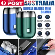 Mini Electric Shaver Waterproof Razor New Rotary Shavers For Men