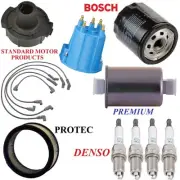 Tune Up Kit Filters Cap Wire Spark Plugs For OLDSMOBILE CALAIS L4 2.5L 1985-1986