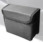 Generisch Car Trash Can, Trash Can for Car, Waterproof Car Trash Bin, Foldable Car Storage Organiser, Backseat Trash Can for Toys, Water Bottles, Snacks, Books