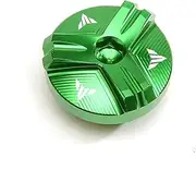 Filler Cover Oil Filler Lid For YA&MAHA MT01 MT03 MT25 MT07 MT-07 FZ07 MT10 R1 R125 R25 R3 MT09 Motorcycle Oil Filler Cap Oil Plug Cover(Green)
