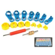16x 6-22mm AC Disconnect Fuel Line Release Tool Car Removal Tool Kit With Box f