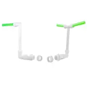 Single/Double Spray Pool Fountain with Florescent Light Pool Sprinkler Sprayer