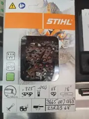 STIHL 3665 005 0068 23RD3 RAPID DURO CARBIDE Saw Chain Loop 0.325”P .050” 68