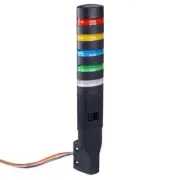 Red/Yellow/Blue/Green/White Stack Light LED Tower Sounder Flasher Wall Mount 24V