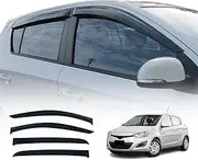 OAD4X4 Weathershields Compatible with Hyundai I20 PB Series Hatch 2010-2015, Weather Shields Window Visors Wind Deflectors Sun Rain Guard 4PCS Set