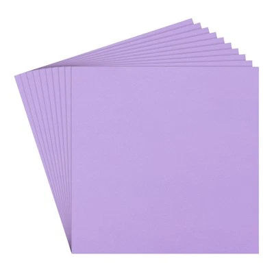 EVA Foam Sheets Craft Foam Paper- 19.7 x 19.7 Inch x 1mm/ Light Purple / 10 Pcs