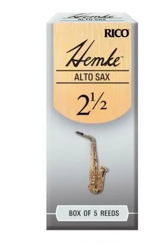 【缺貨】美國 RICO Hemke 中音 薩克斯風竹片 2.5號 Alto Sax (5片/盒)