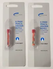 Genuine Cross 0.9 Pencil Eraser Refill #8403 - New Sealed - 2 Packs of 3 Refills