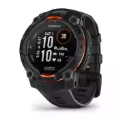 Garmin Instinct 3 45mm Solar Lens Rugged Multisport Watch in Black 010-02934-00