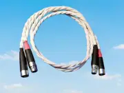 XLR BALANCED INTERCONNECT SILVER and COTTON 1.5m pair AUDIOPHILE