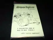 SWORDPLAY - Game of Man to Man Combat (Crain Collection) & Signed by Tom Cleaver
