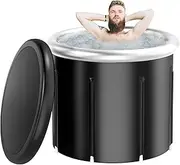 Cold Plunge Tub | 126-Gallon Ice Bath Tub | Multi-Layered Portable Ice Bath with Cover | Perfect for Indoor, Garden, Gym, Arena | Cold Water Therapy for Athlete Recovery