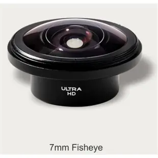 SUNPOWER ULTRA HD 7mm 魚眼微距 手機專業鏡頭-0.4×魚眼鏡頭(台灣製)