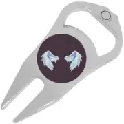 Feathered Wings Golf Ball Marker Divot Repair Tool Bottle Opener
