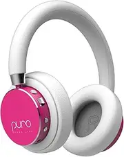 Puro Sound Labs BT2200-Plus Volume Limited Kids' Bluetooth Headphones - Safer Headphones for Kids - Studio-Grade Audio Quality & Noise Isolation (Pink)