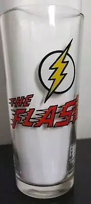 1971 DC Comics Inc. "The Flash" Drinking Glass Pepsi Collector Series, 6 3/8"
