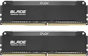 OLOy DDR4 RAM 16GB (2x8GB) Black Hairline Blade 3200 MHz CL16 1.35V 288-Pin Desktop Gaming UDIMM (MD4U0832160BRLDE)