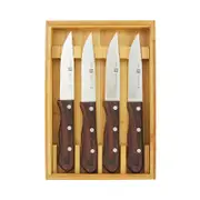 Zwilling J. a. Henckels 4-Piece Steakhouse Knife Set with Storage Case