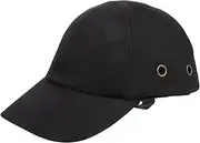[jojofuny] Work Bumper Cap Bump Hat Safety Hat Hats Hard Hat Baseball Cap Hard Baseball Hat Bump Baseball Hat Head Protection Hat Abs Black