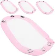 [Abaodam] Soft Cotton Baby Extenders 4 Pack Lengthen Baby Jumpsuits Child Bodysuit Extender for Diaper Changes for Boys Girls