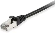 Equip Patch Cable Cat6 S/FTP 2xRJ45 2.00 m Black LSZH Pack of 34