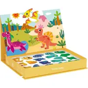 Tooky Toy Magnetic Puzzle Pieces Kids Toy Box - Dinosaur 3+