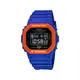 【CASIO G-SHOCK】限量動感時尚雙色方框數位腕錶-亮眼藍x橘/DW-5610SC-2/台灣總代理公司貨享一年保固