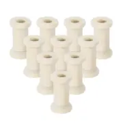 50 Pcs Wooden Empty Spool 1-1/16in Unfinished Wooden Spools Empty Thread Spools