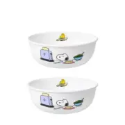 CORELLE Snoopy Brunch International Soup Bowl (Set of 2) 473ml/ 15.9 fl oz